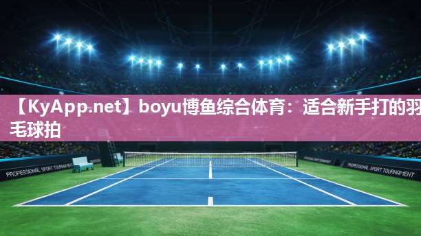 适合新手打的羽毛球拍