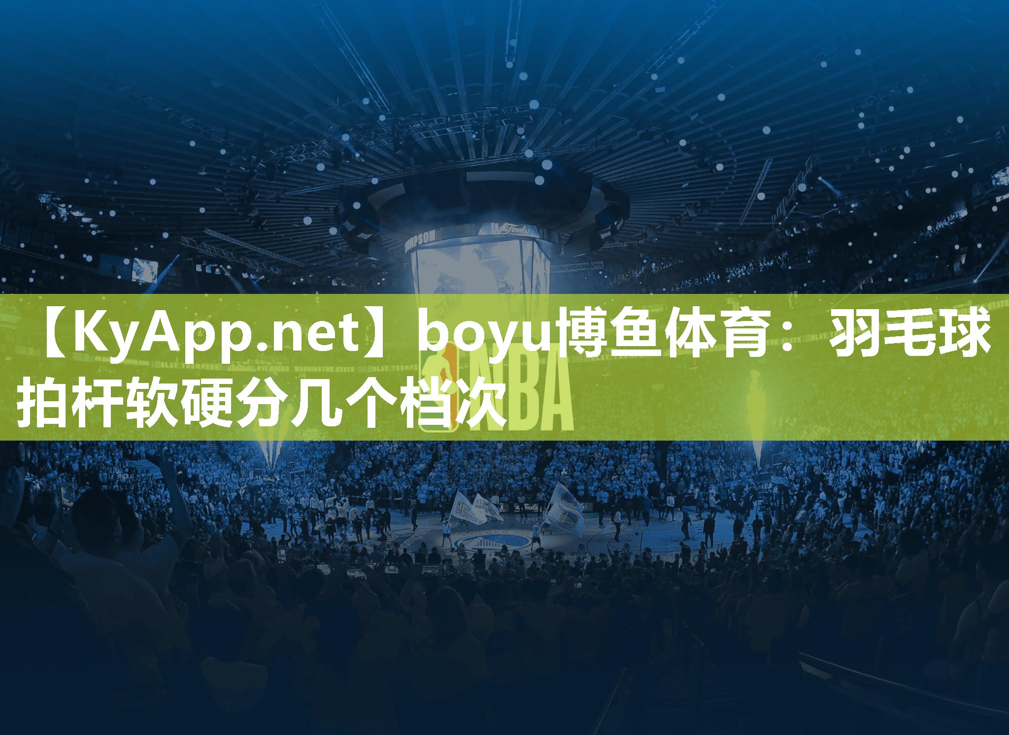羽毛球拍杆软硬分几个档次